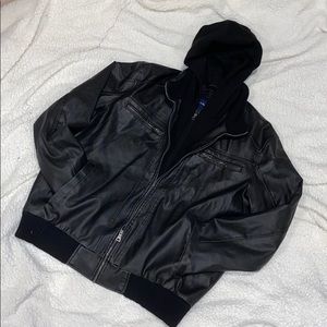 G.H Bass & CO. Faux Leather Jacket